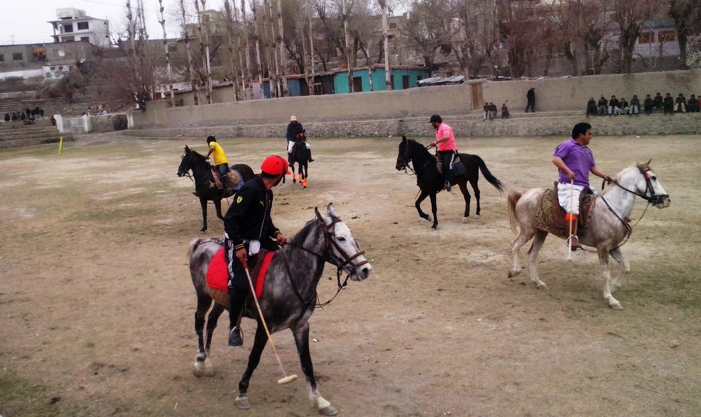 Polo in Skardu, Gilgit-Baltistan, Pakistan. Foto: Usman Mahar