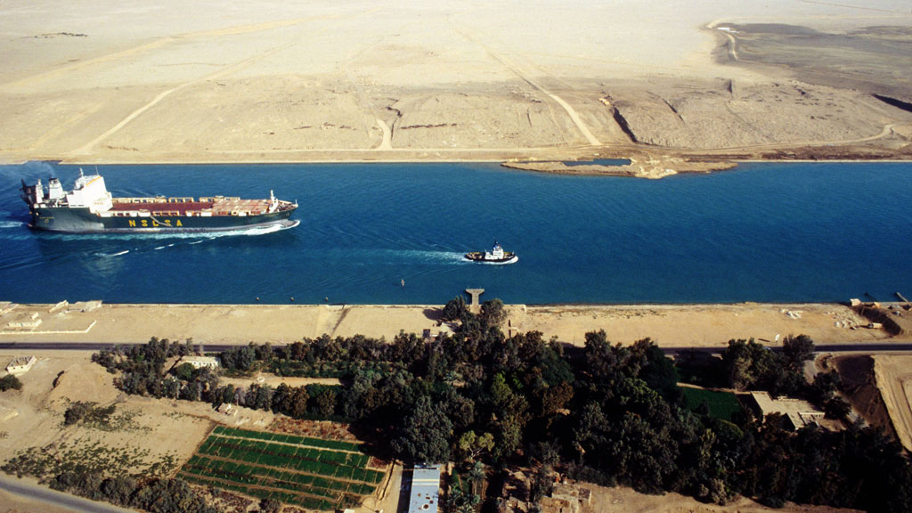 Suezkanal; Foto: imago/CHROMORANGE