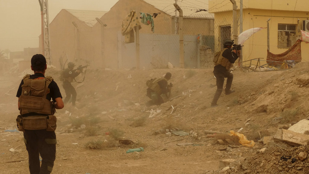 Irakische Sicherheitskräfte im Kampf um Ramadi; Foto: Reuters