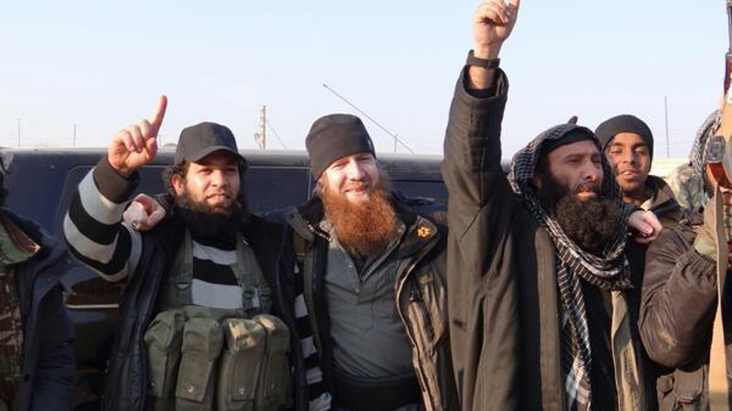 IS-Terroristen in Syrien, Foto: DW