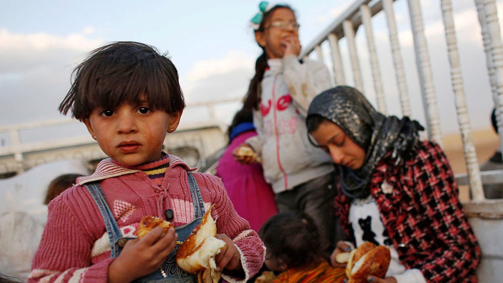 Syrische Flüchtlinge bei Suruc, Türkei, Foto: Reuters/Murad Sezer