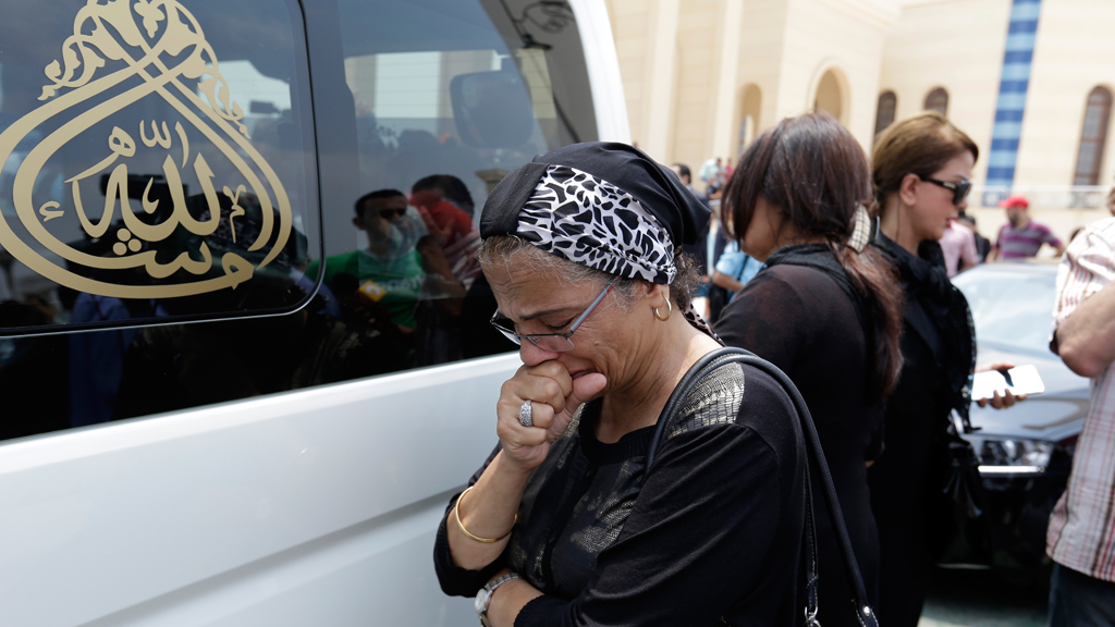 Beisetzungszeremonie Omar Sharifs in Kairo, Foto: picture-alliance/AP Photo/H. Ammar