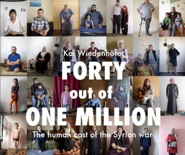 Plakat zu "Vierzig aus einer Million" von Kai Wiedenhöfer.