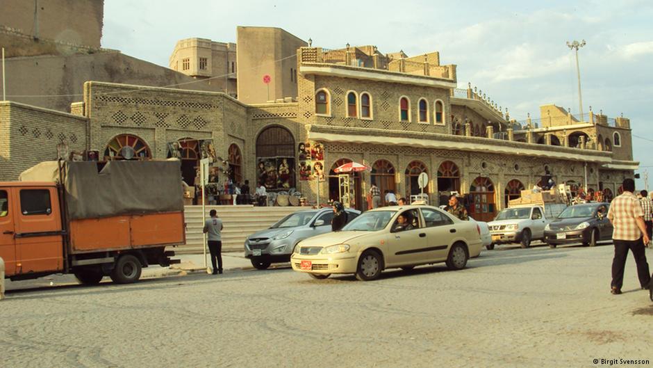 Straßenatmosphäre in Erbil. Foto: Birgit Svensson