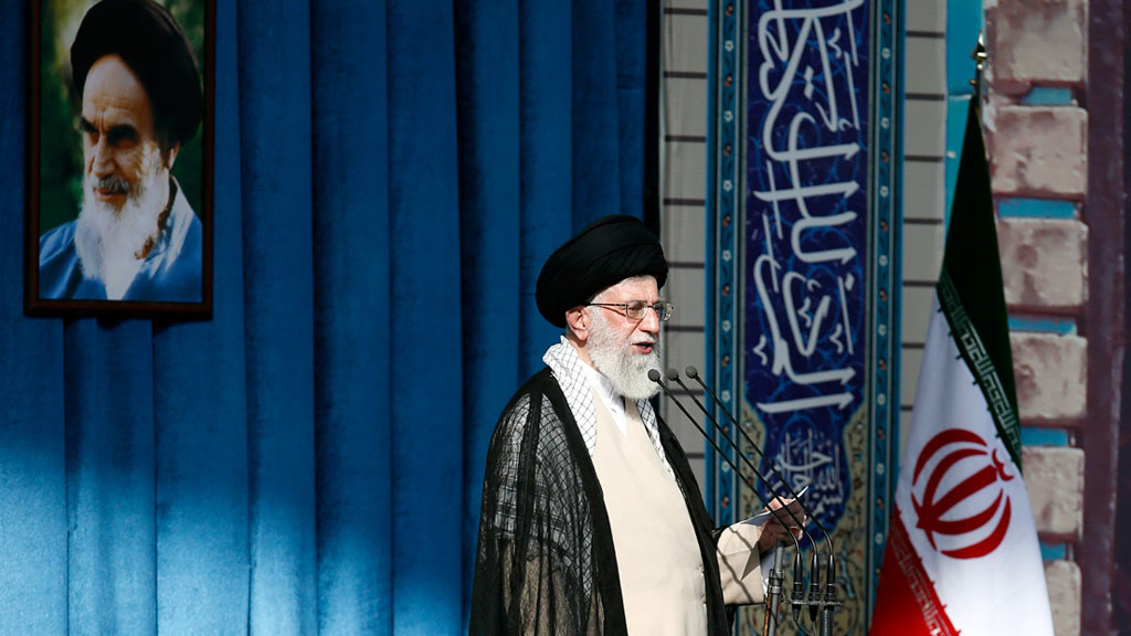 Revolutionsführere Ali Khamenei in Teheran; Foto: Khamenei.ir