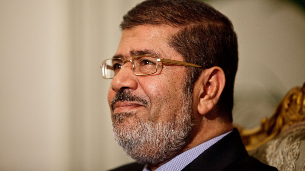 Former Egyptian President Mohammed Morsi, Cairo, 8 December 2012 (photo: Maya Alleruzzo/AP/dapd)