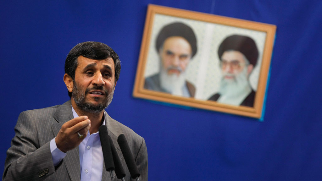 Ex-Präsident Mahmud Ahmadinedschad; Foto: Getty Images/AFP/B. Mehri