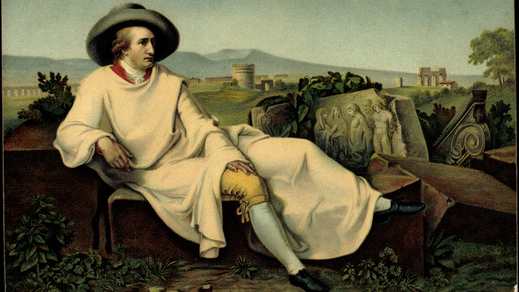 Gemälde Goethe in Italien; Foto: picture-alliance/arkivi UG