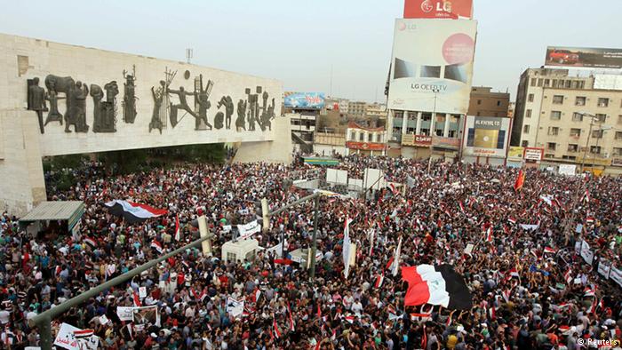 Popular protest in Iraq (photo: Reuters)