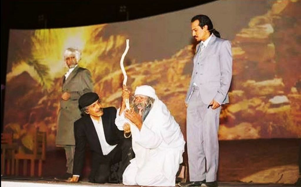 Play about the pre-Islamic poet Labid staged during the Okaz Festival in Saudi Arabia (photo: private)