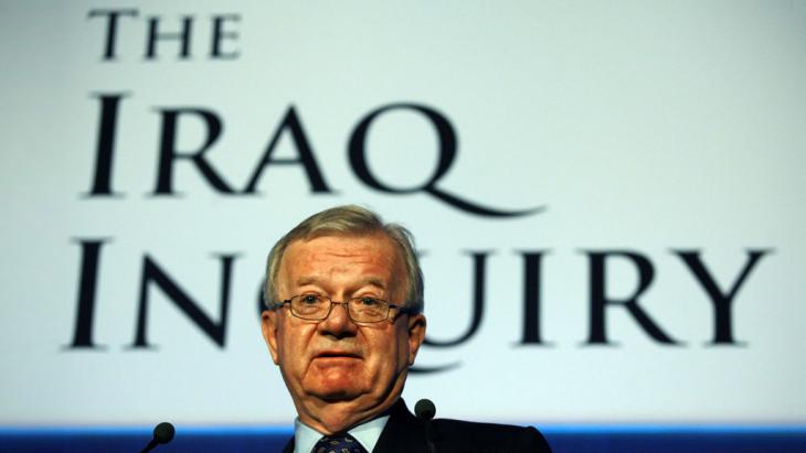 Sir John Chilcot, chairman of the Iraq inquiry committee (photo: picture alliance/Photoshot)