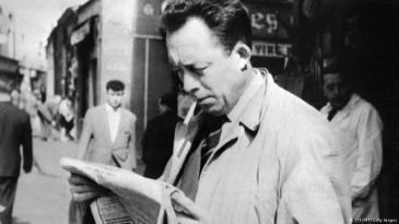 Albert Camus in Paris, 1959 (photo: STF/WAP/Getty Images)