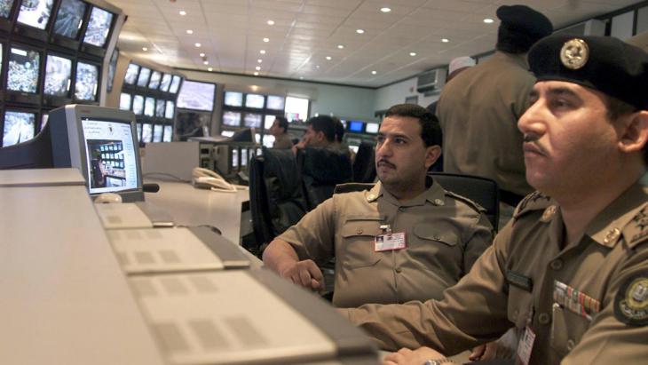 Saudi security forces monitor the holy sites in Mecca and its surroundings (photo: picture-alliance/dpa/Qabalan)