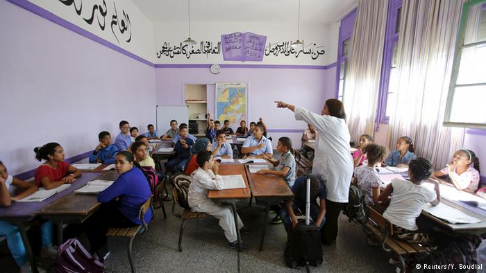 Schüler an der Oudaya-Grundschule im marokkanischen Rabat; Foto: Reuters