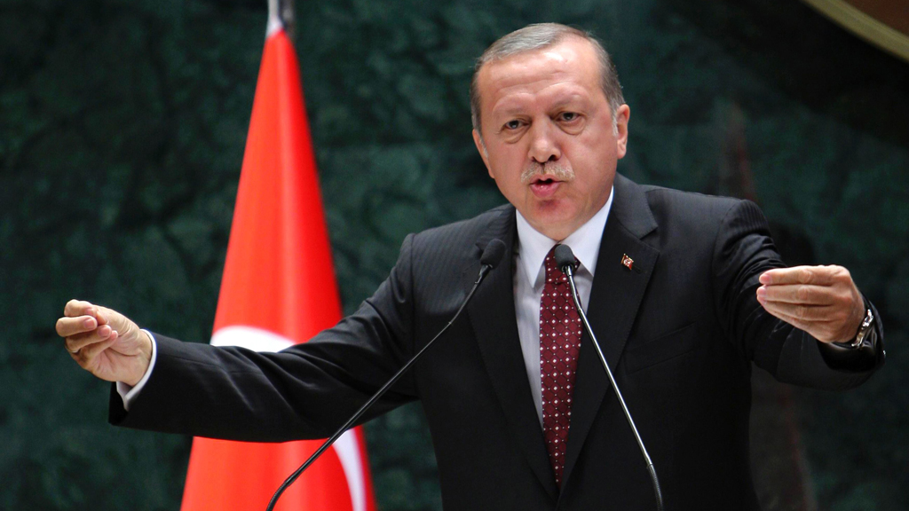 Der türkische Präsident Erdoğan; Foto: Getty Images/AFP/A. Altan