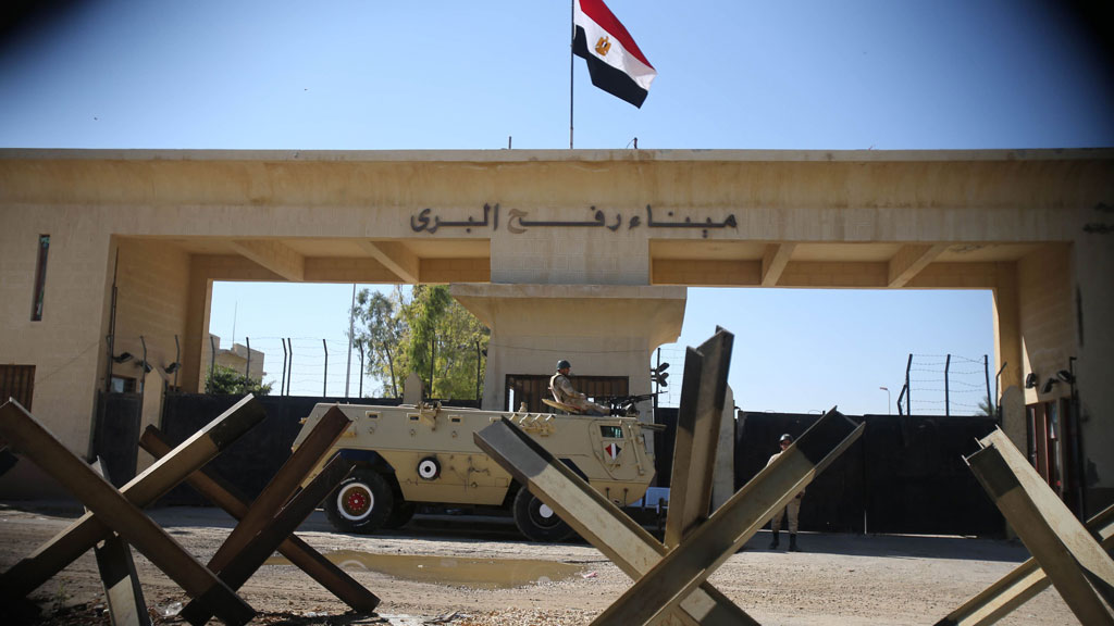 Ägyptens Grenze bei Rafah; Foto: Reuters/I. Abu Mustafa