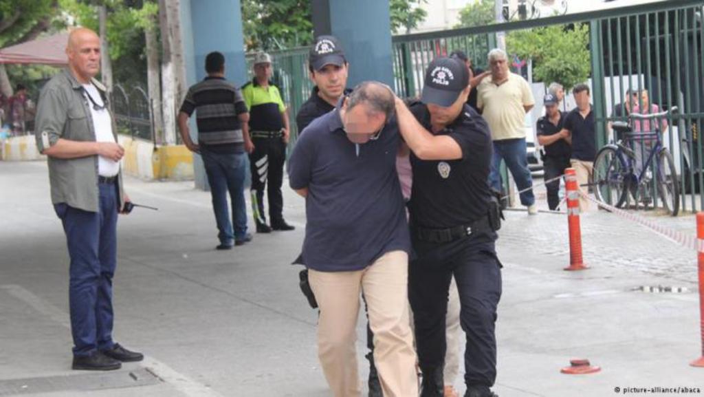 Verhaftungen an einer Universität in Istanbul.  Foto: dpa/Picture Allianz 