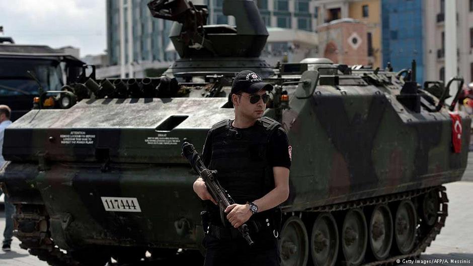 Türkischer Soldat in Ankara. Foto: Getty Images /AFP 