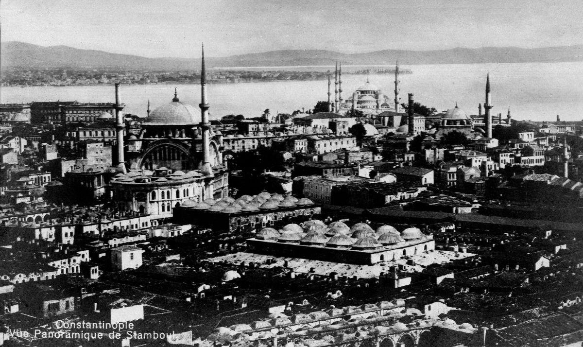 صورة تاريخية لمدينة اسطنبول في تركيا. Quelle: wikipedia