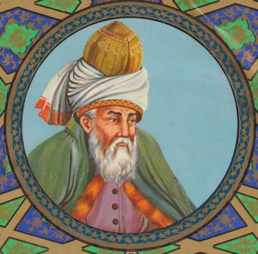 Dschalāl ad-Dīn Muhammad ar-Rūmī; Foto: Wikipedia.de