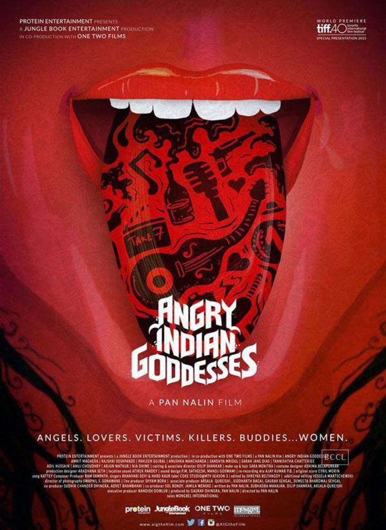 "Angry Indian Goddesses" film poster