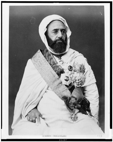 Emir Abdelkader; Foto: Library of Congress, Public Domain