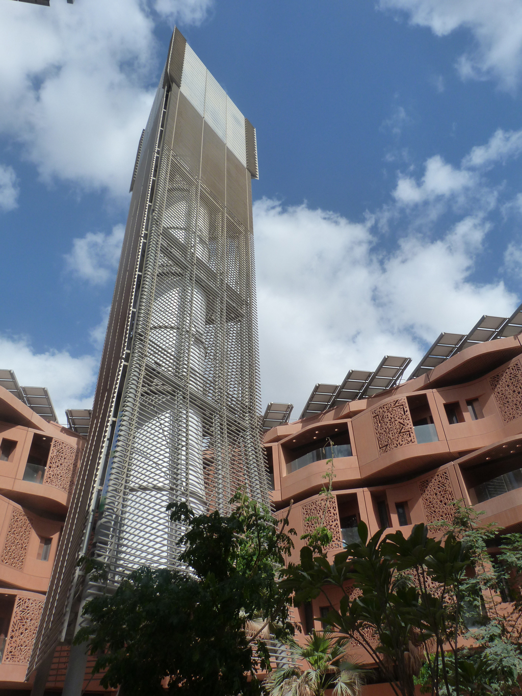 Stadtbauprojekt Masdar City  in den Vereinigten Arabischen Emiraten; Foto: DW/I. Quaile
