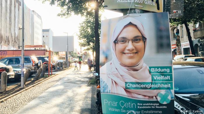 Der Wahlkampf in Berlin hat die heiße Phase erreicht; Foto: DW/C. Cottrell