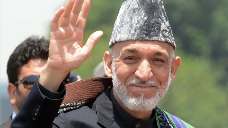 Afghanistan′s former president, Hamid Karzai (photo: RAVEENDRAN/AFP/Getty Images)