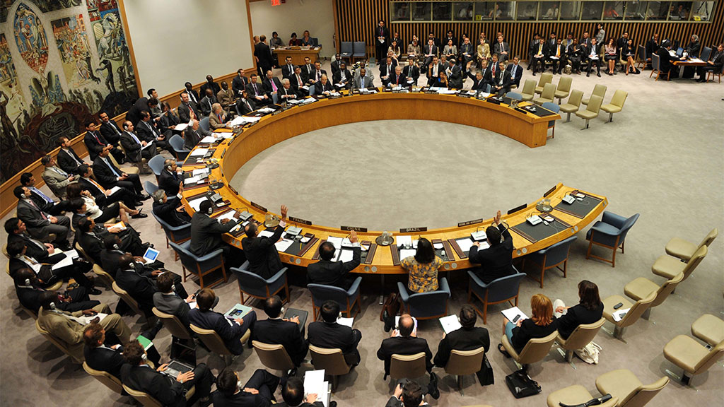 Sitzung des UN-Sicherheitsrats; Foto: picture-alliance/Photoshot