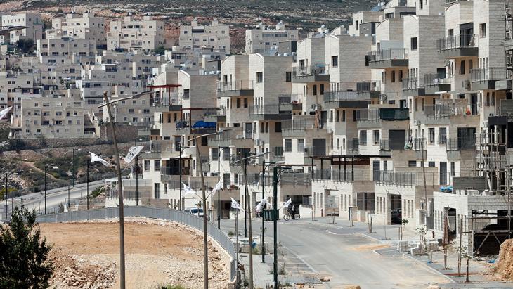 Givat Zeev settlement near the West Bank city of Ramallah (photo: Getty Images/AFP/T. Coex)
