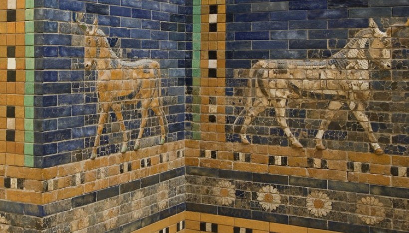Babylonische Kunst im Pergamonmuseum; Foto: dpa