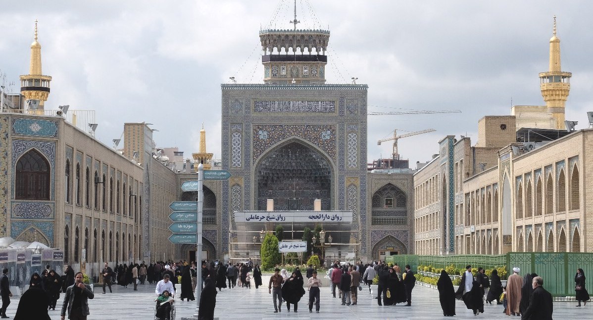 Alte Portale zum "Hof der Islamischen Revolution" in Mashhad; Foto: Ulrich von Schwerin