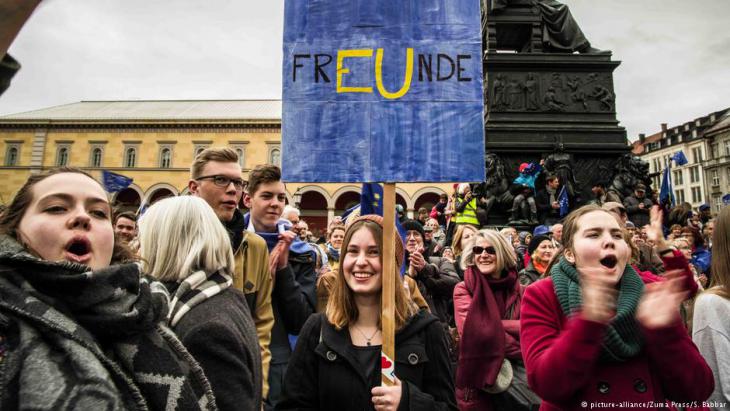 "Pulse of Europe" Demonstration in München am 19. März 2017