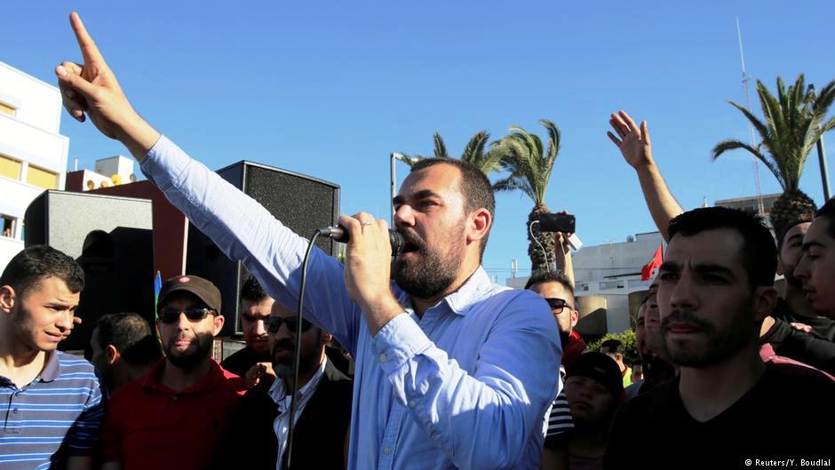 Nasser Zefzafi, Anführer der Protestbewegung in Marokko; Foto: reuters 