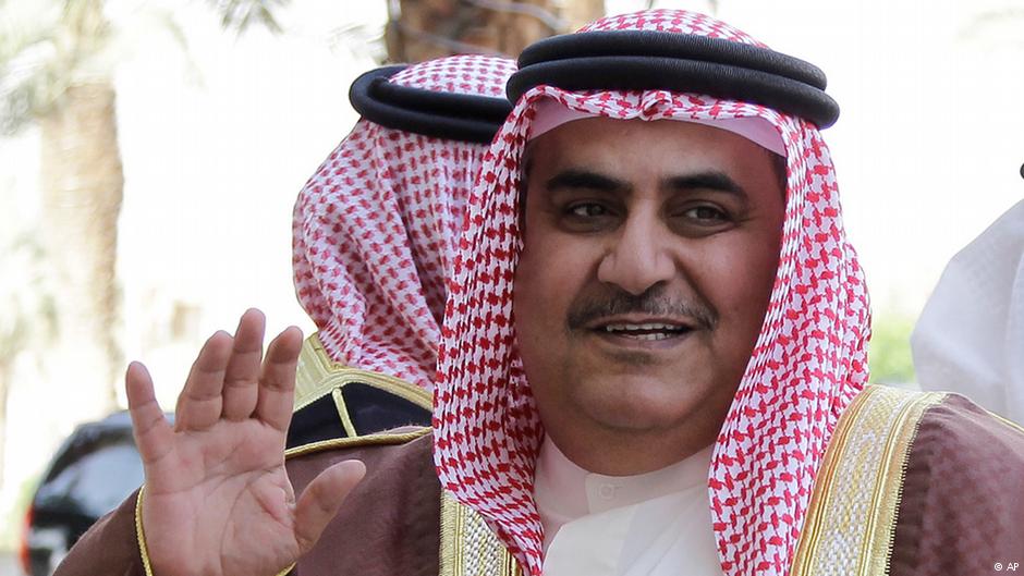 Bahrains Außenminister Chalid bin Ahmed al-Chalifa; Foto: AP