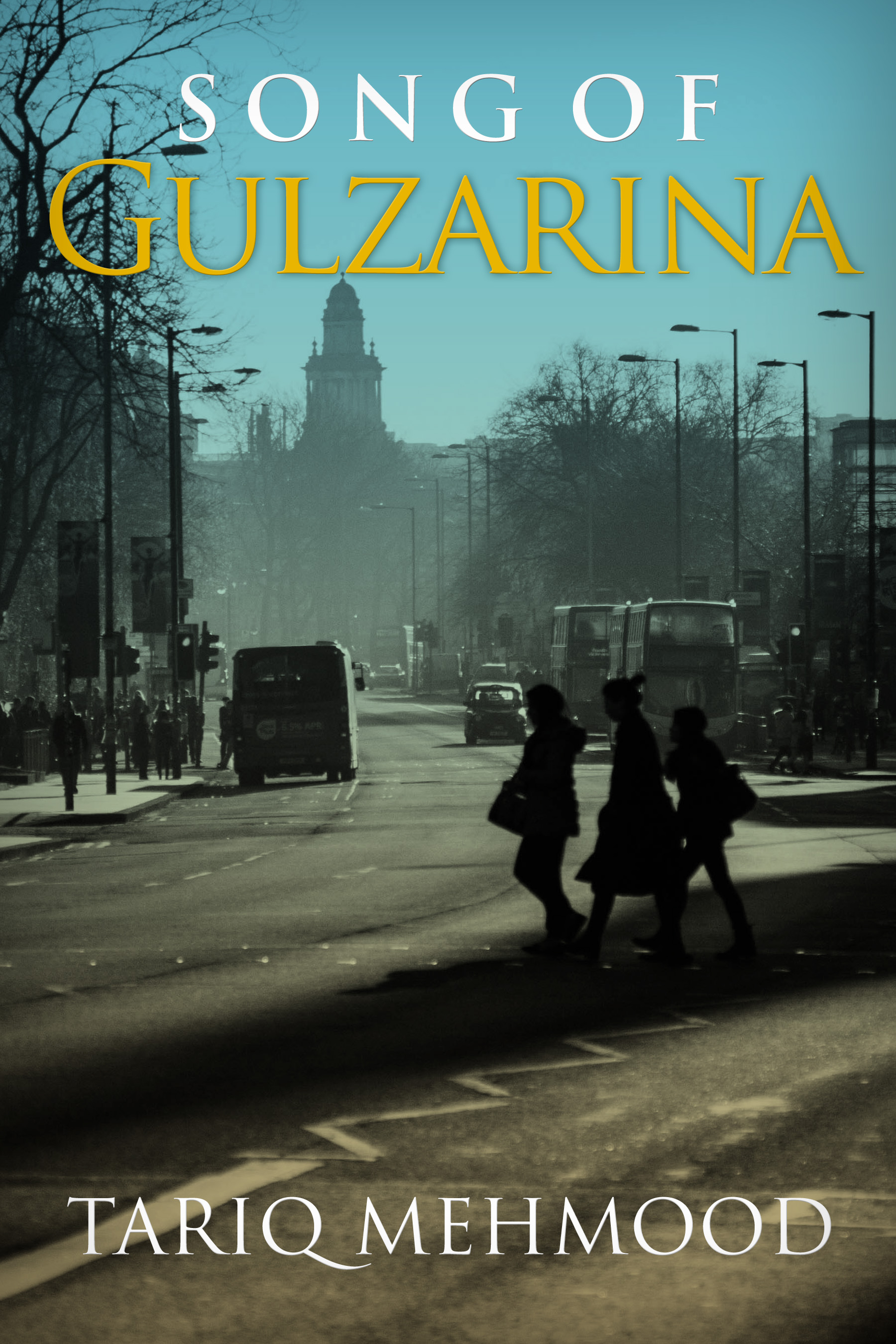 Cover of Tariq Mehmood's "Gulzarina" (published by Daraja Press)