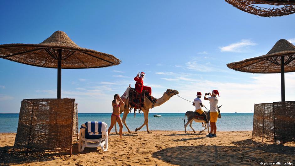 Ferienressort am Roten Meer in Ägypten; Foto: dpa/picture-alliance