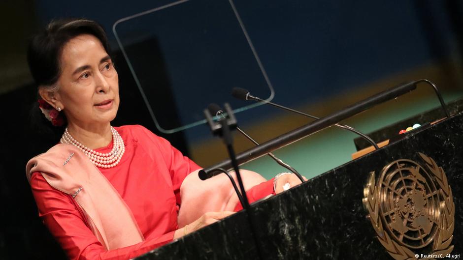 Myanmars Regierungschefin Aung San Suu Kyi; Foto: Reuters