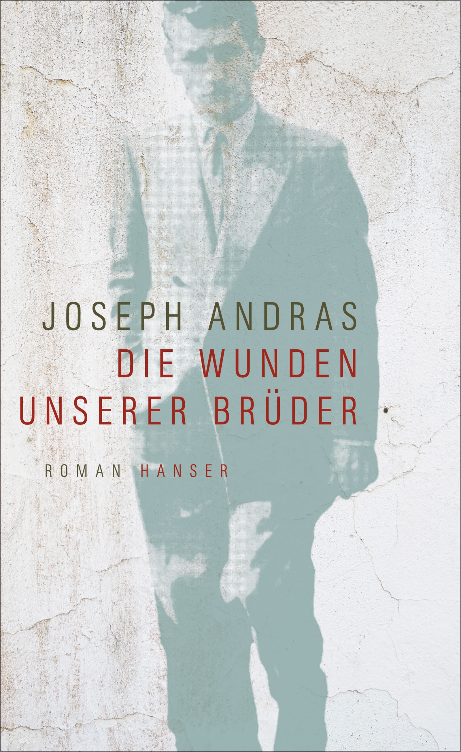 Buchcover Joseph Andras: "Die Wunden unserer Brüder" im Hanser-Verlag