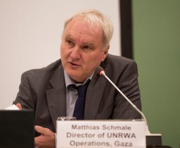 ماتياس شماله، مدير وكالة الأمم المتحدة لغوث وتشغيل اللاجئين الفلسطينيين في غزة. Foto: UNRWA