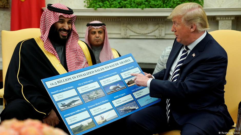 Der saudische Kronprinz Mohammed bin Salman zu Besuch bei US-Präsident Donald Trump in Washington; Foto: 