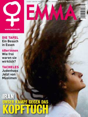 Titelbild der Mai/Juni-Ausgabe der Zeitschrift EMMA