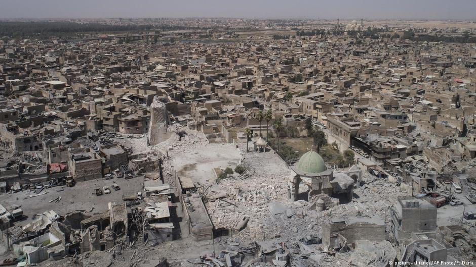 الدمار في الموصل العراقية بسبب الحرب 