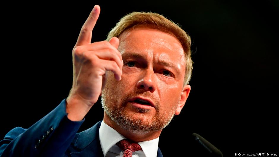 FDP-Parteichef Christian Lindner; Foto: Getty Images/AFP