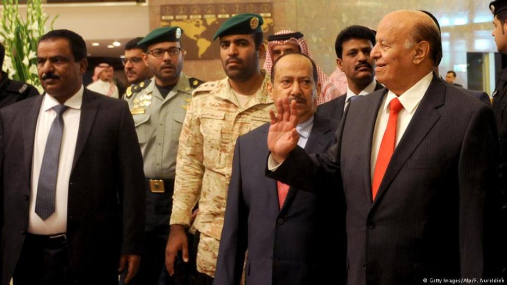 Jemens Präsident Abed Rabbo Mansur Hadi während eines Besuchs in Riad; Foto: AFP/Getty Images