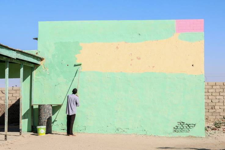 Voluntary work in Khartoum, Sudan (photo: C. Faris Elshegil) 