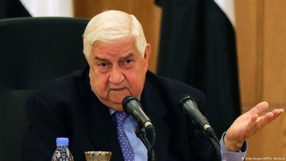 Syrian Foreign Minister Walid Muallem speaks during a press conference on 12 March 2016 in Damascus (photo: Getty Images/AFP/L. Beshara)