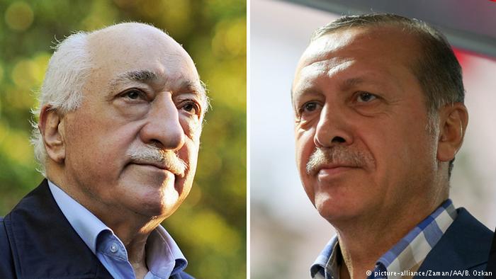 Fethullah Gulen and Recep Tayyip Erdogan