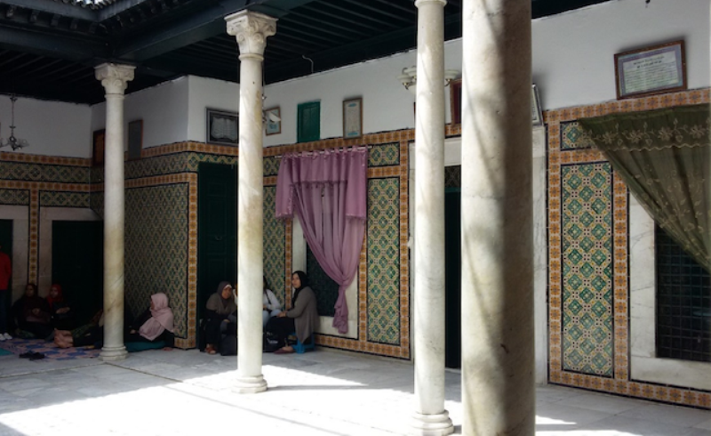 The shrine of Lella Saida Aisha Manoubia in Tunis (photo: Safa Belghith) 